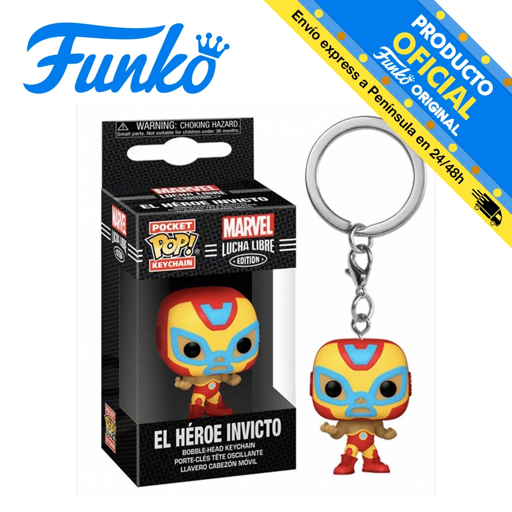 FUNKO POCKET POP! Marvel keychain: Wrestling-the undefeated hero, original, gift, child, girl, in Box, official license, shop