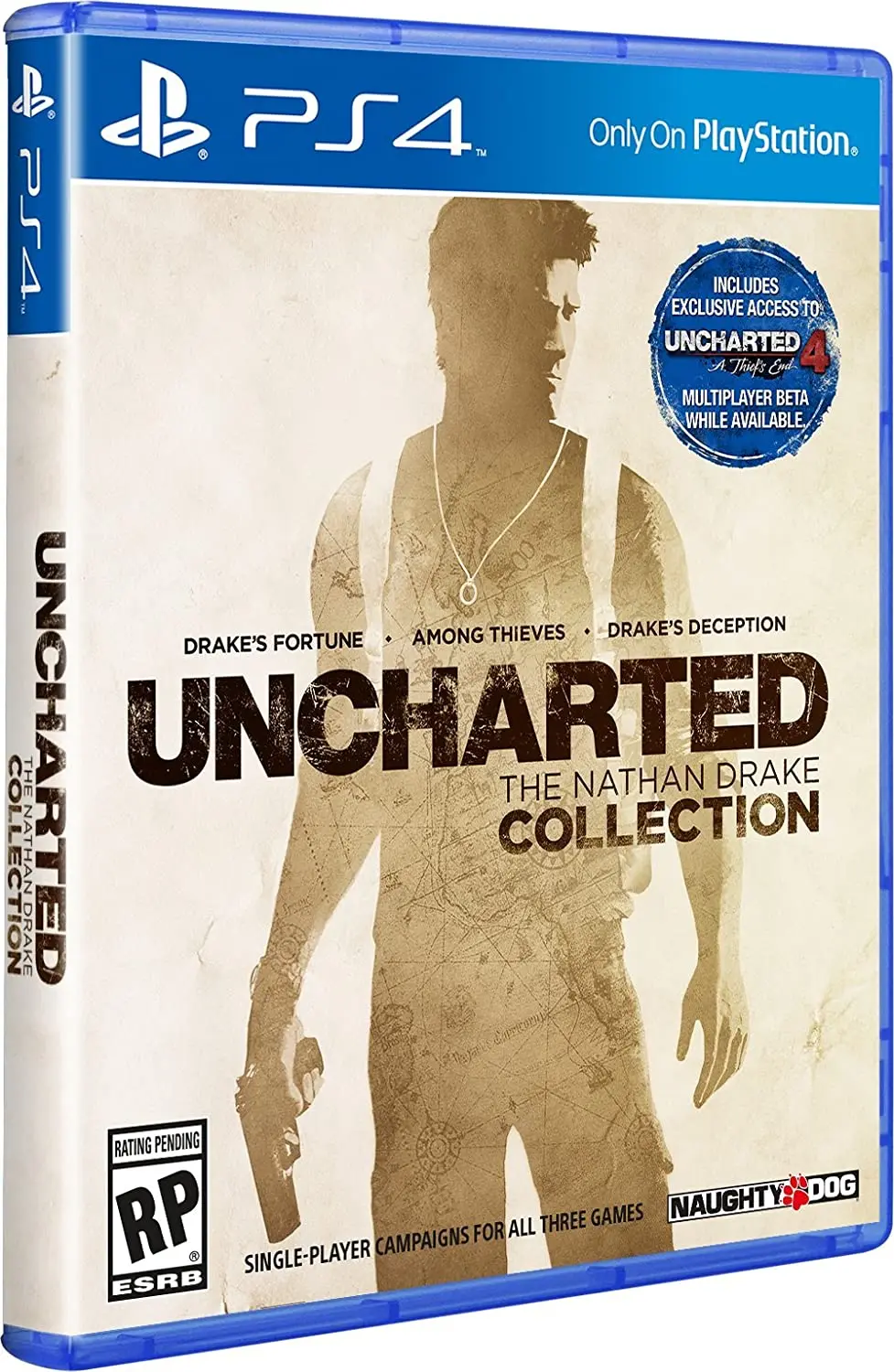 Uncharted : The Nathan Drake Collection PS4 Original Product Gaming PlayStation 4 Video Game Console Most Fun Popular Activity