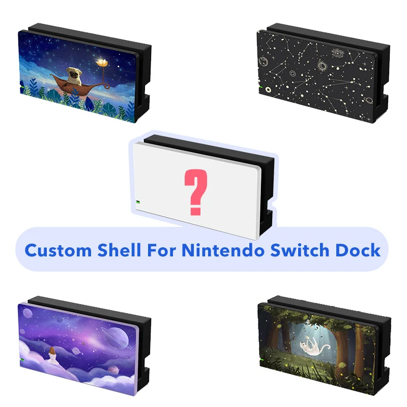 

Gaming Custom Dock Hard Shell Case For Nintendo Switch Protection Cute Decal Cover Kawaii Japanese Anime Manga