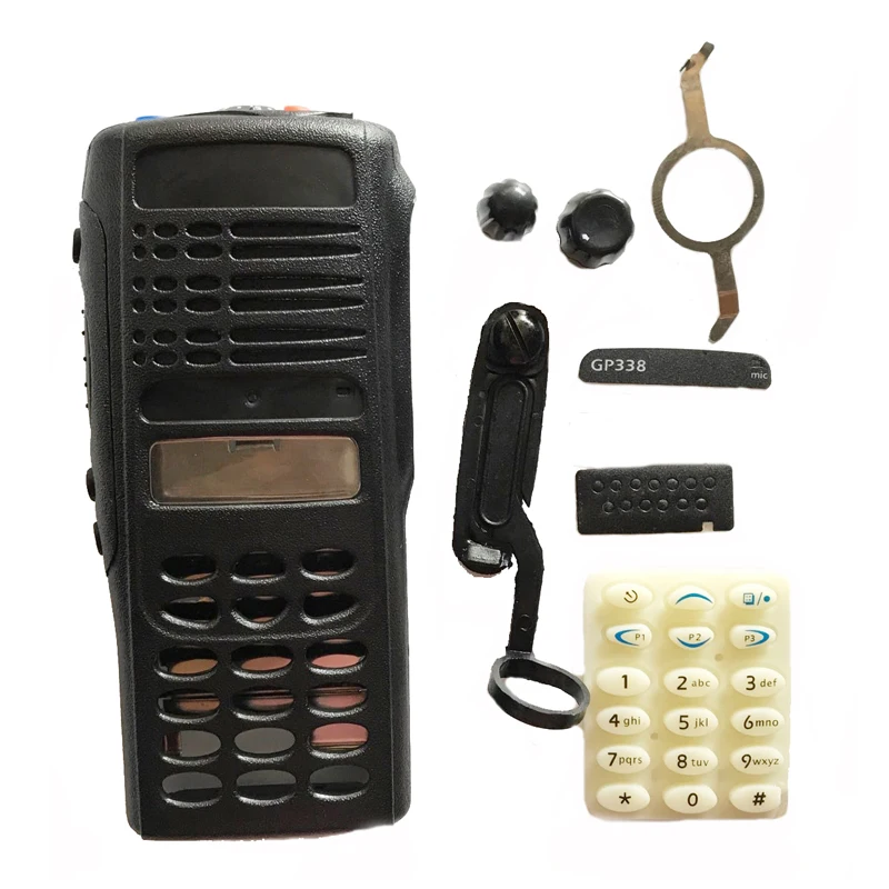 Bộ Đàm Trước Mặt Ngoài Ốp Lưng Nhà Ở Vỏ Cho Motorola GP338 GP380 Đài Phát Thanh