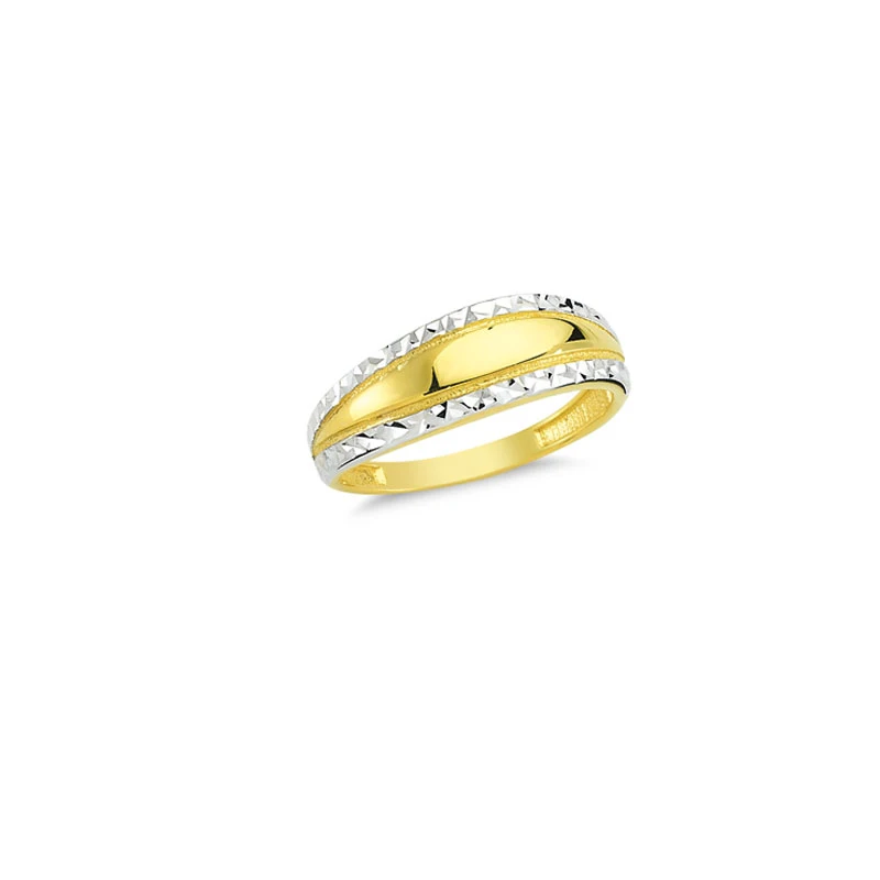 14K Solid Gold Classy Ring for Women