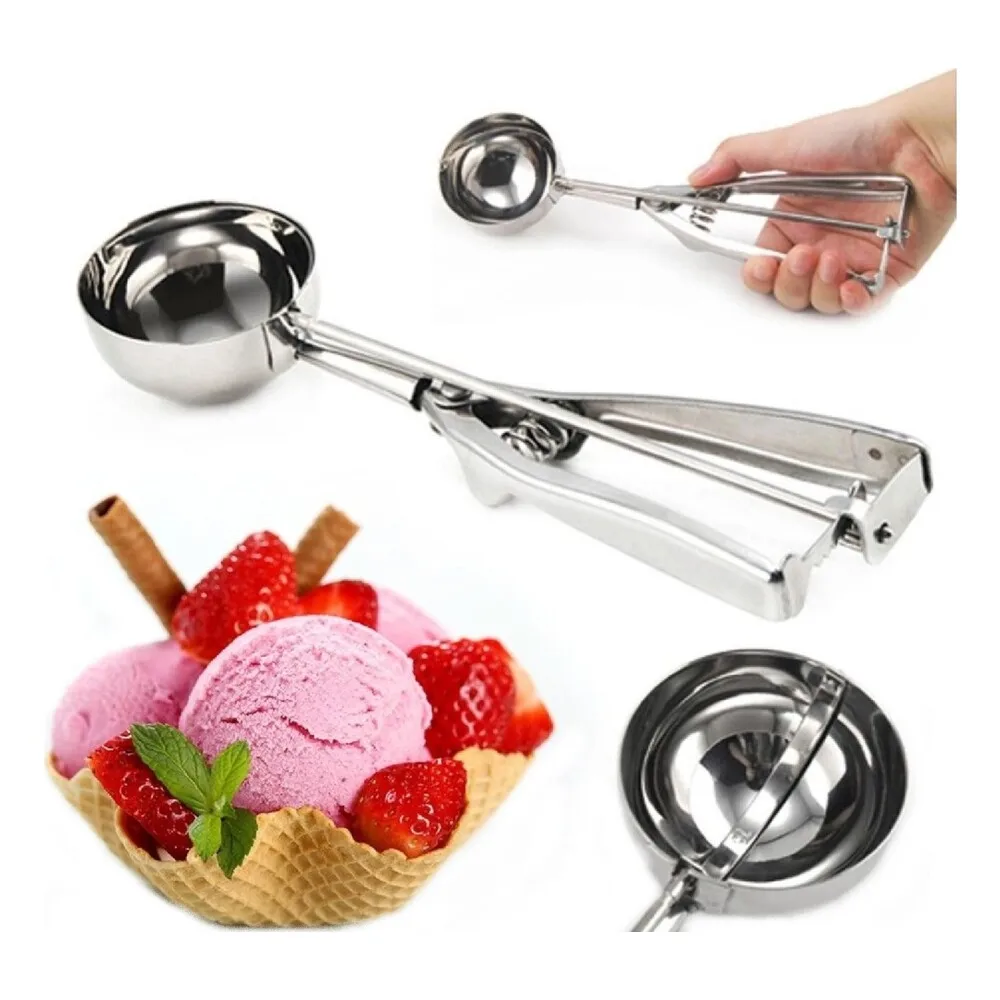 Ice Cream Scoop Stainless Practical Ice Cream Scoop Scissor Scoop professional ice cream scoop fast shipping from turkey