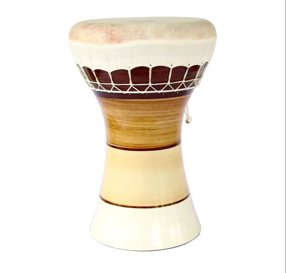 

Professional Solo Clay Darbuka Ceramic Dohola Doumbek KIK-823