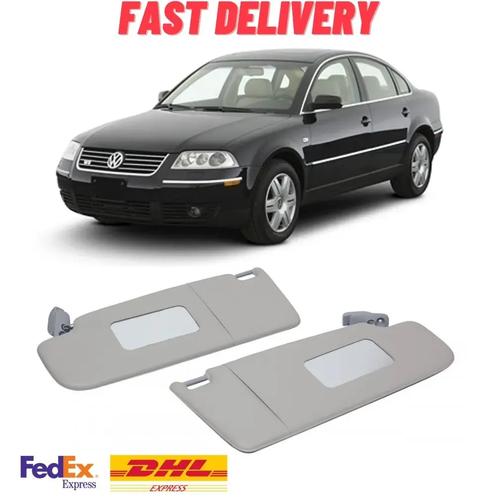 For VW PASSAT 1997-2005 Inner Sun Visor Left Right 2 Pieces Protection Car Accessories Spare Parts Trim Free Delivery