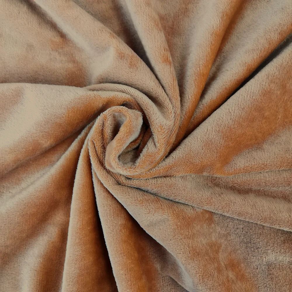 CHEONET Stoff – Kurzplüschstoff, superweicher Plüsch-Polarfleece zum Nähen von Puppen, DIY-Handarbeit, Textilstoff für Spielzeug, Flanell