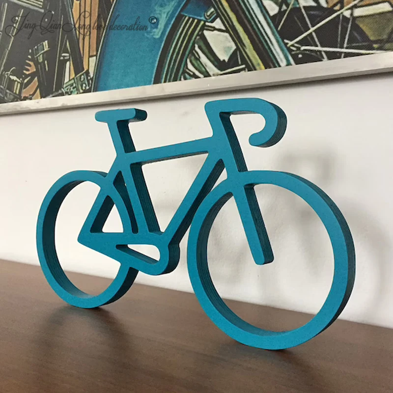Custom Wooden Bike Wall Decor Sign, Art Bike, Bicycle, Gift