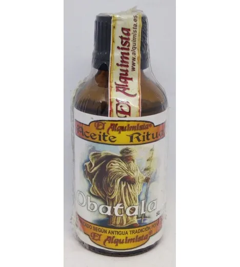 Ritualized OBATALA oil, manufactured in Spain