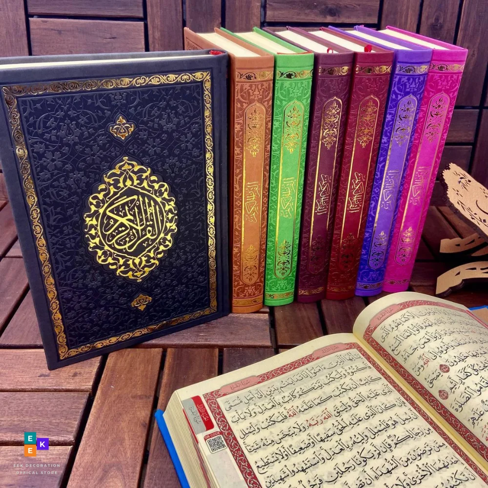 The Holy Quran Thermo Special Coating regalo musulmano Islamic Amin Eid Mubarak taglia media 17x24,5 cm Computer scritto Kuran Kerim