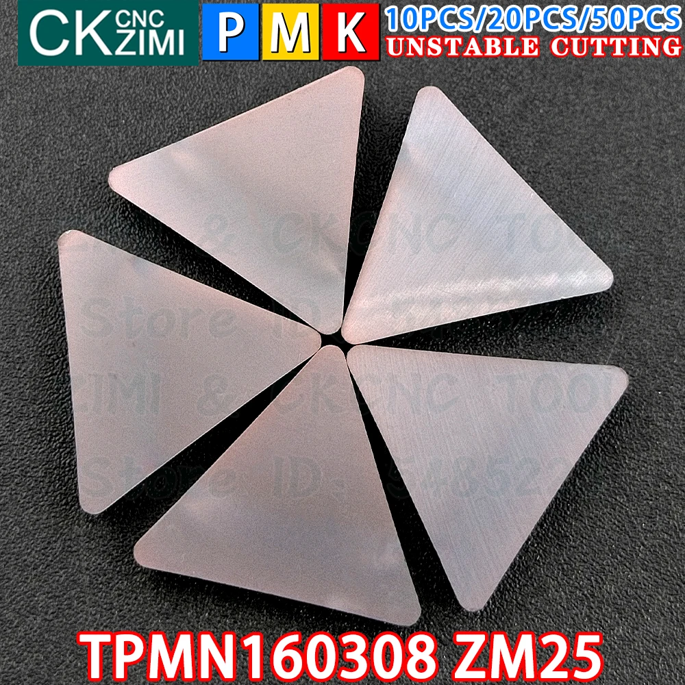 TPMN160308 ZM25 TPMN 160308 ZM25 carbide inserts milling inserts Tools turning tools CNC Metal lathe tool Indexable Cutting Tool