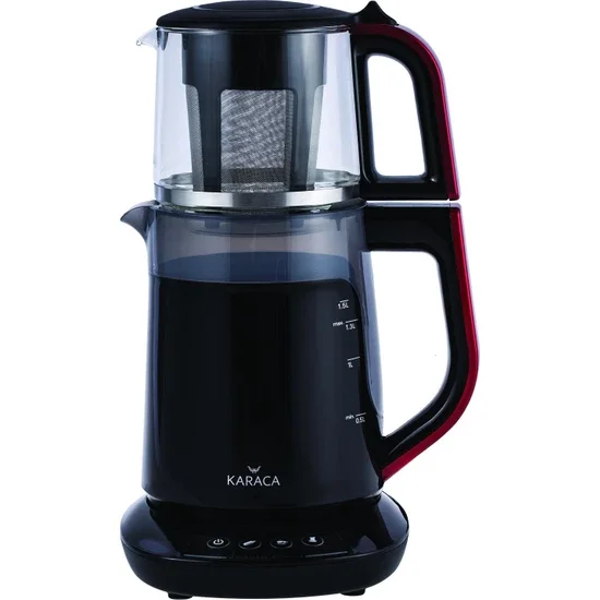 GREAT Karaca Demfit 2501 Tea Maker with Sound and Light Redgold   FREE SHIPPING FREE SHIPPING