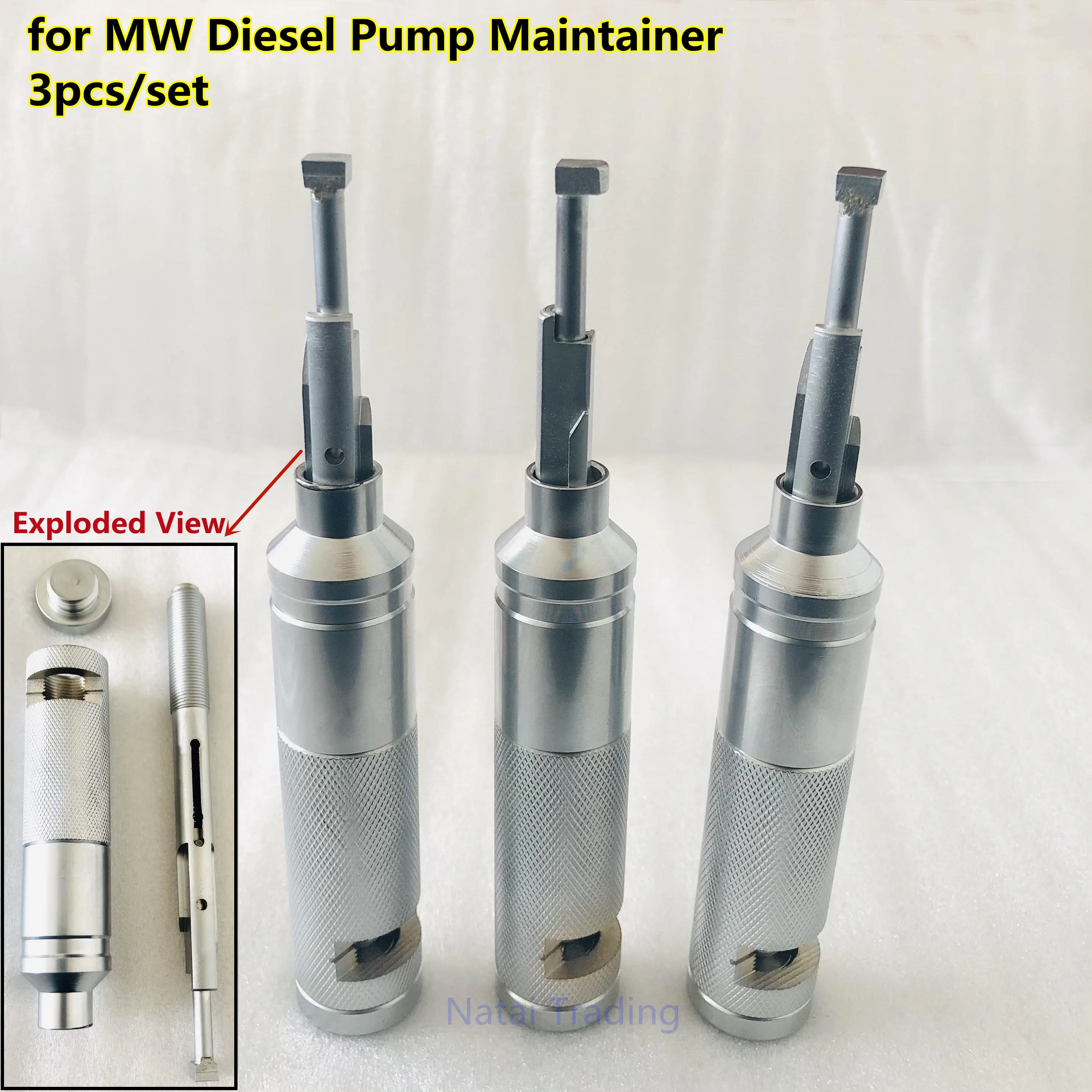 

3pcs MW Diesel Pump Retainer MW Fuel Injection Pump Maintainer Holder Repair Hand Tool Set