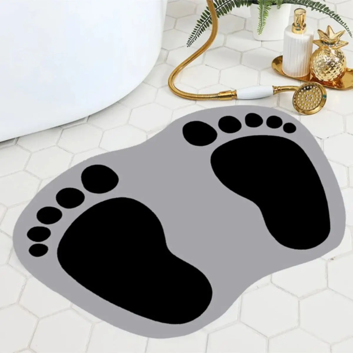 Super Absorbent Floor Mat Anti Slip Drying Bathroom Mat Floor Carpet Easy To Clean Home Oil Proof Kitchen Mat