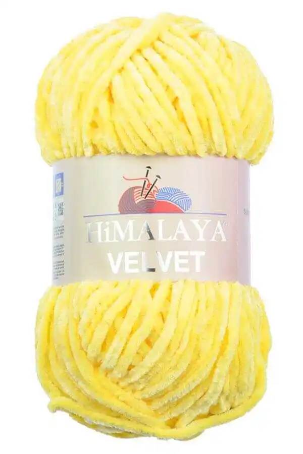 Finger Knitting Yarn -  32 Color Options - 120 Meters(100gr) - Himalaya Velvet - Blanket - Booties - Beania - Accessory Materials - Hat - Baby products - Amigurumi - Vests- Booties - Soft - DIY