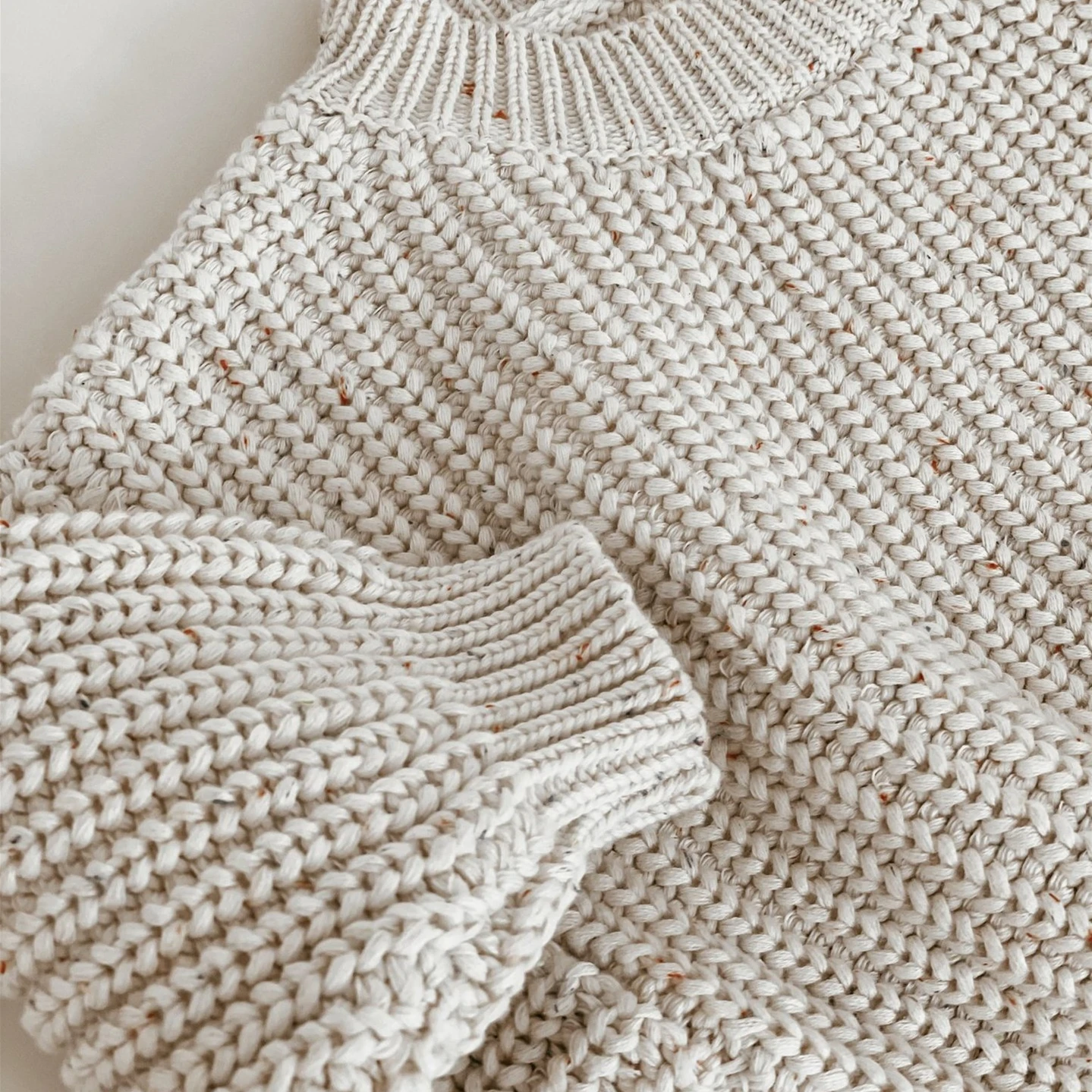 Inverno dei bambini Vestiti di Cotone di Grandi Dimensioni Sweatersuit Casual Chunky Cable Knit Del Maglione Del Bambino