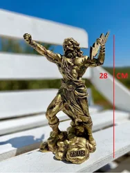 Greek mythology Zeus sculpture 28 cm home decoration accessories, figurines for interior,mythology sculpture, home accessories