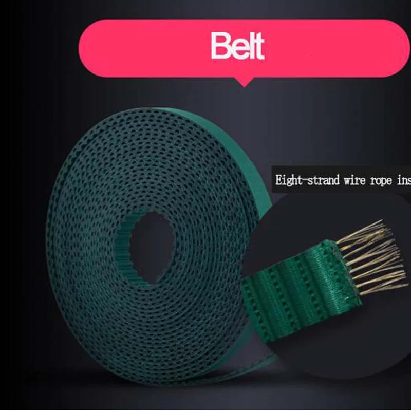 10.5MM Electric Rubber Belt for Dooya,Somfy,Aqara ,Xiaomi Smart Motorized Curtain Track Rails Accessories for  Living room