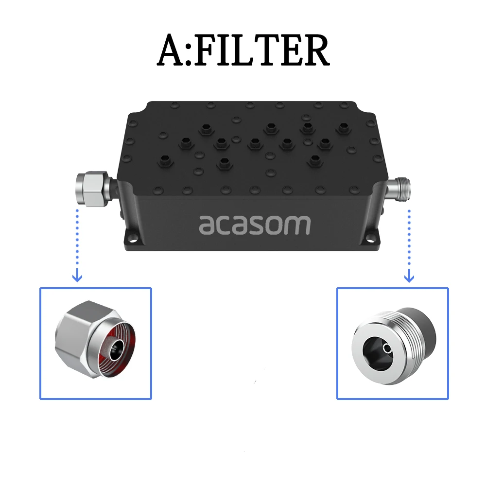 915MHz Male  Female Cavity Filter for Helium Network Miner  Lora Filter HNT Filter High Out Band Rejection