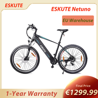 ESKUTE Netuno Electric Bicycle Bike 250W Rear-hub Motor 14.5Ah Battery for 65 Miles Range 15.5 miles/h Max Speed Urban Bike