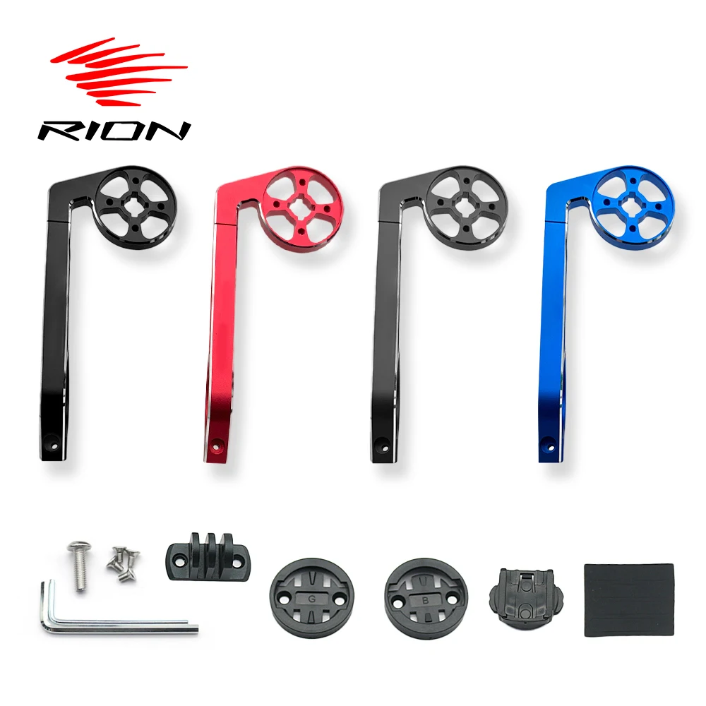 RION Cycling Bike Computer Mount GPS Holder Compatible For Gopro Camera Cateye MTB Bike Handlebar Support Cycling Accessories