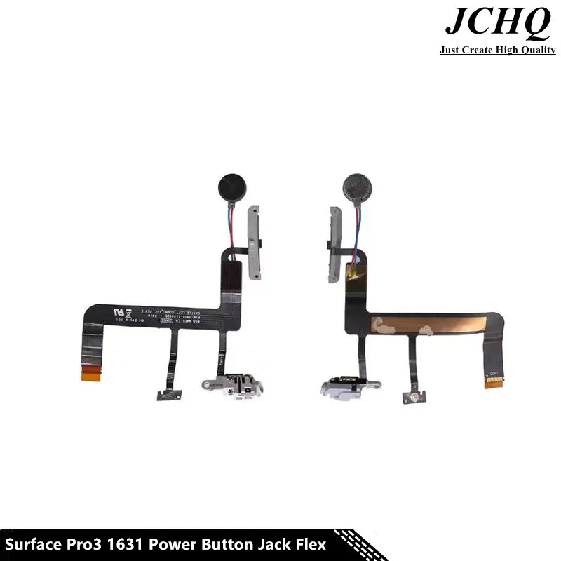 

JCHQ Replace For Surface Pro 3 1631 Power Button Jack Flex With Button Volume