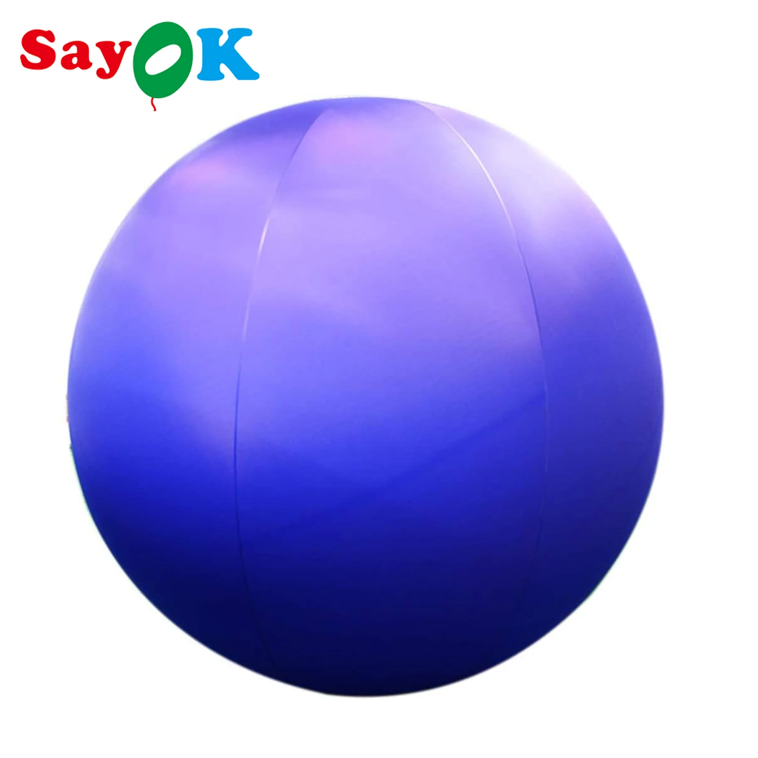 

SAYOK 0.25mm PVC Large Inflatable Planets Solar System Inflatable Neptune Planet Balloons for Educational Institution/Decoration