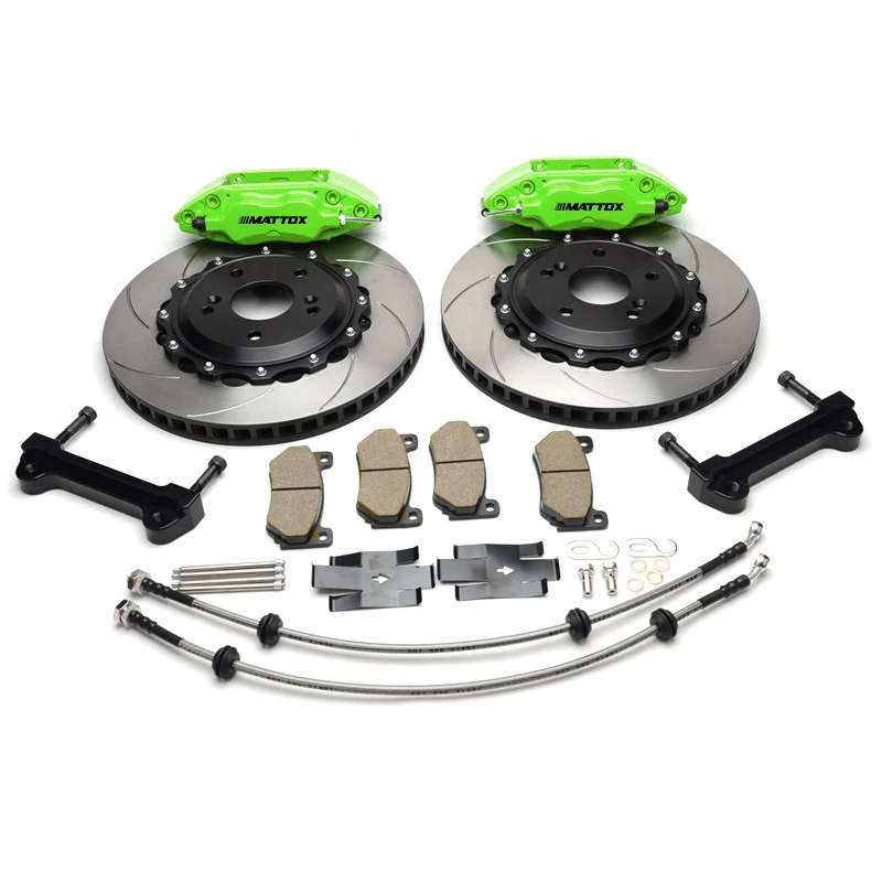 

Mattox Racing Brake Kit 4POTS Pistons Caliper with 285/300/330x24mm Brake Rotor For Prius 3 ZVW30 2009-2015 Front 15/16/17inch