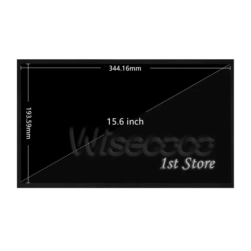 Imagem -03 - Wisecoco 15.6 Polegada High Brilhante Display Lcd Capacitivo Touch Panel 1920*1080 1200 Nit Luz Solar Legível Tela Ampla Temperatura