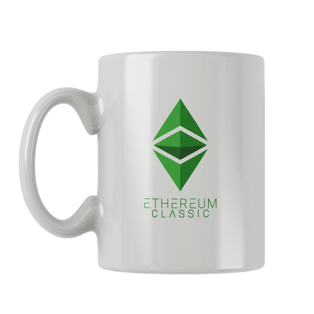 Ethereum Classic Crypto Mug Coffee Cup Cryptocurrency Btc Coin Unique Cool Funny Quotes Gifts