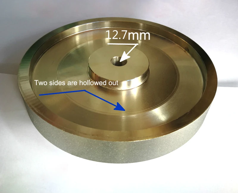 Diamond Grinding Wheel Flat-Shaped Grinder Diameter 6 inch 150mmx25x12.7mm For Metal Stone Polishing 80/180/240/600/800/1000grit