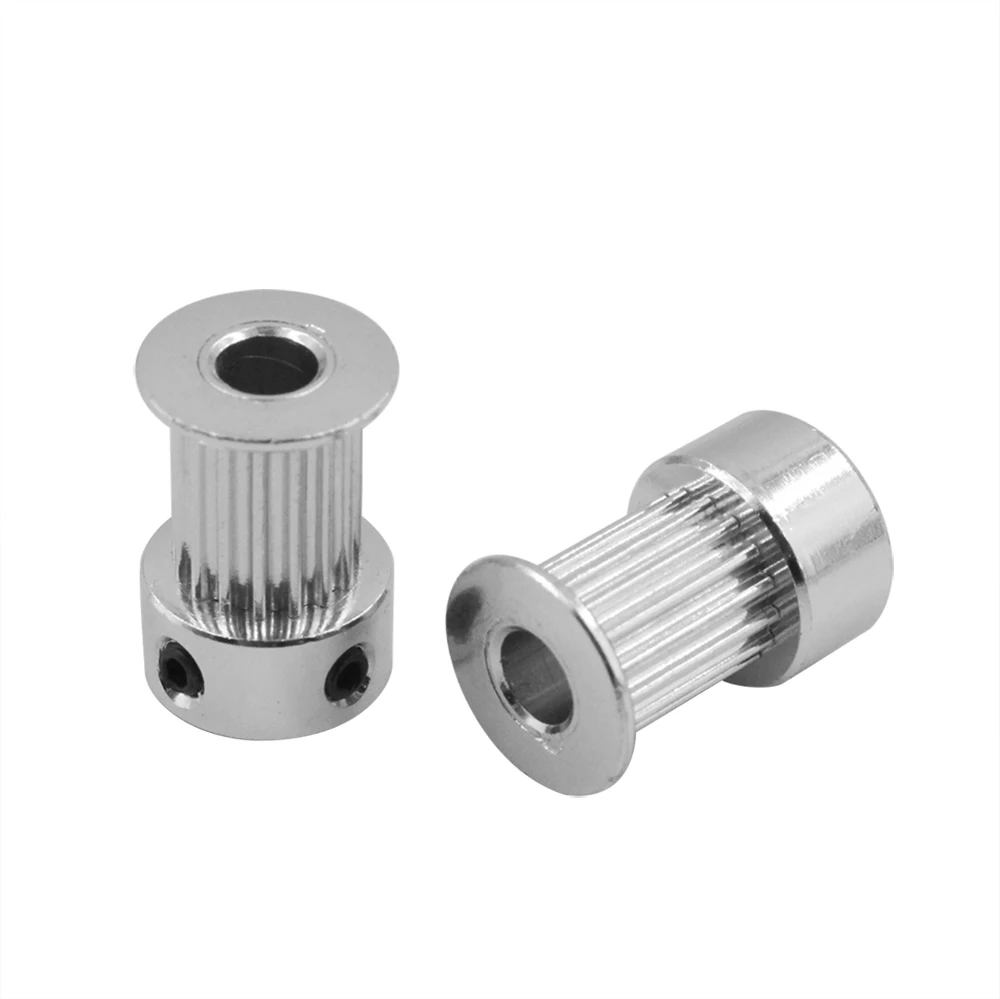 GT2 20Teeth 16 Teeth 20 Teeth Bore 5mm/8mm Timing Alumium Pulley Fit For GT2-6mm Open Timing Belt For 3D Printer