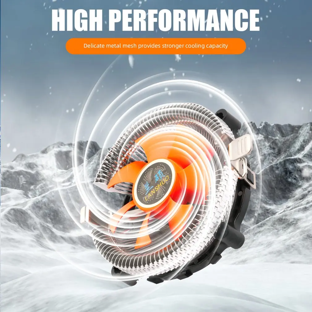 Вентилятор охлаждения для процессора Intel LGA775 1155 AMD AM2 AM3 754, длительный срок службы