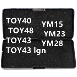 LISHI Tools 2IN 1 lishi  YM15 YM23 YM28 YM30 TOY40 TOY48 TOY43 TOY43 lgn TOY38R TOY38R reader Auto Decoder and Pick TOOLS  /LOT
