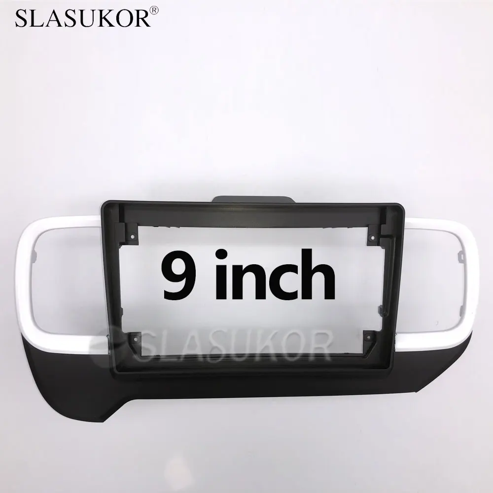 

9 INCH Fascia fit For Hyundai Venue 2019 2020 LHD Frame OR Cable Screen Audio Dash Panel Frame Car ABS