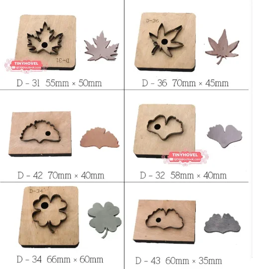 Cutting Dies Wooden Die Cut Scrapbooking for Leather, Suitable for Common Leather Cutting,Big Shot Machine