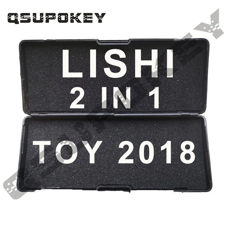 Original  Lishi 2IN1 FOR TOY2018 TOOLS  NO BLACK BOX