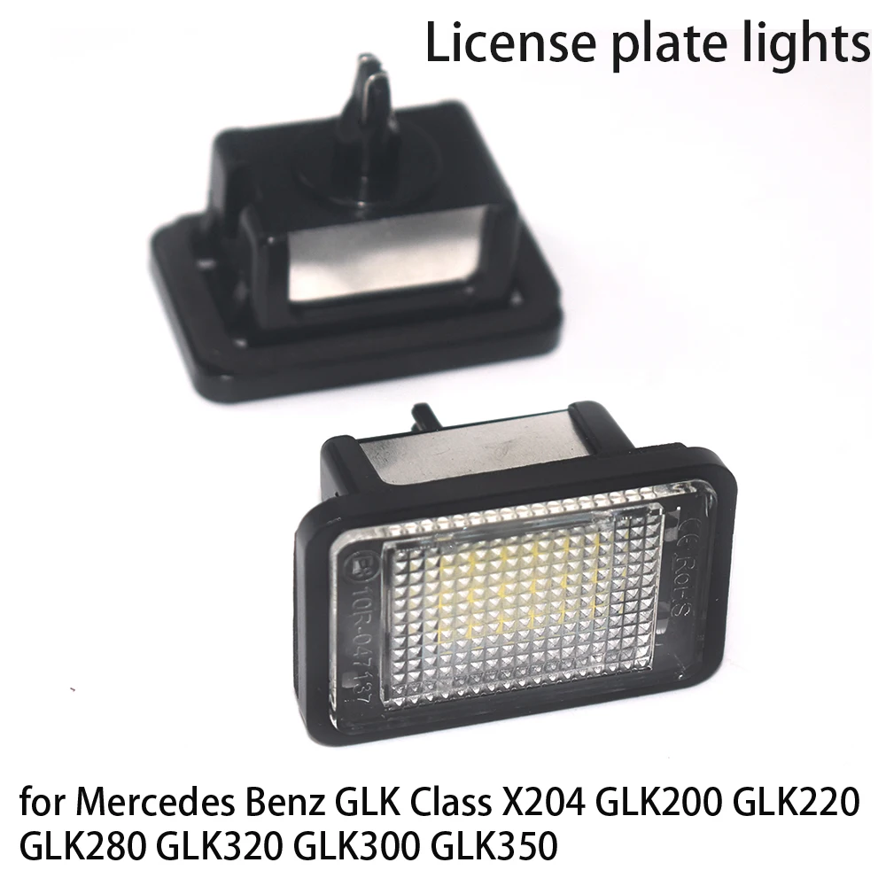 Car Number License Plate Light Lamp LED Lights Mercedes Benz GLK Class X204 GLK200 GLK220 GLK280 GLK320 GLK300 GLK350