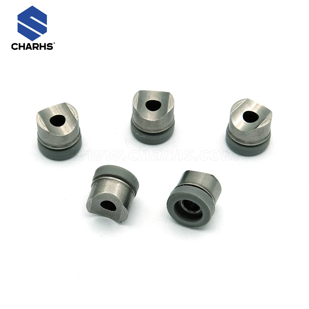 CHARHS Universal Reversible Tip Gasket & Saddle 5 Pack for Airless Nozzle Guard Seals Tip Holder Seedle for Airless Spray Gun