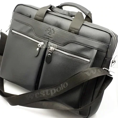 POLO WEST LAPTOP RESPONSIBLE 6005 MIDSIDE EVAGE BAG With shoulder strap 1 zippered compartment on the outside of the bag (on the back)