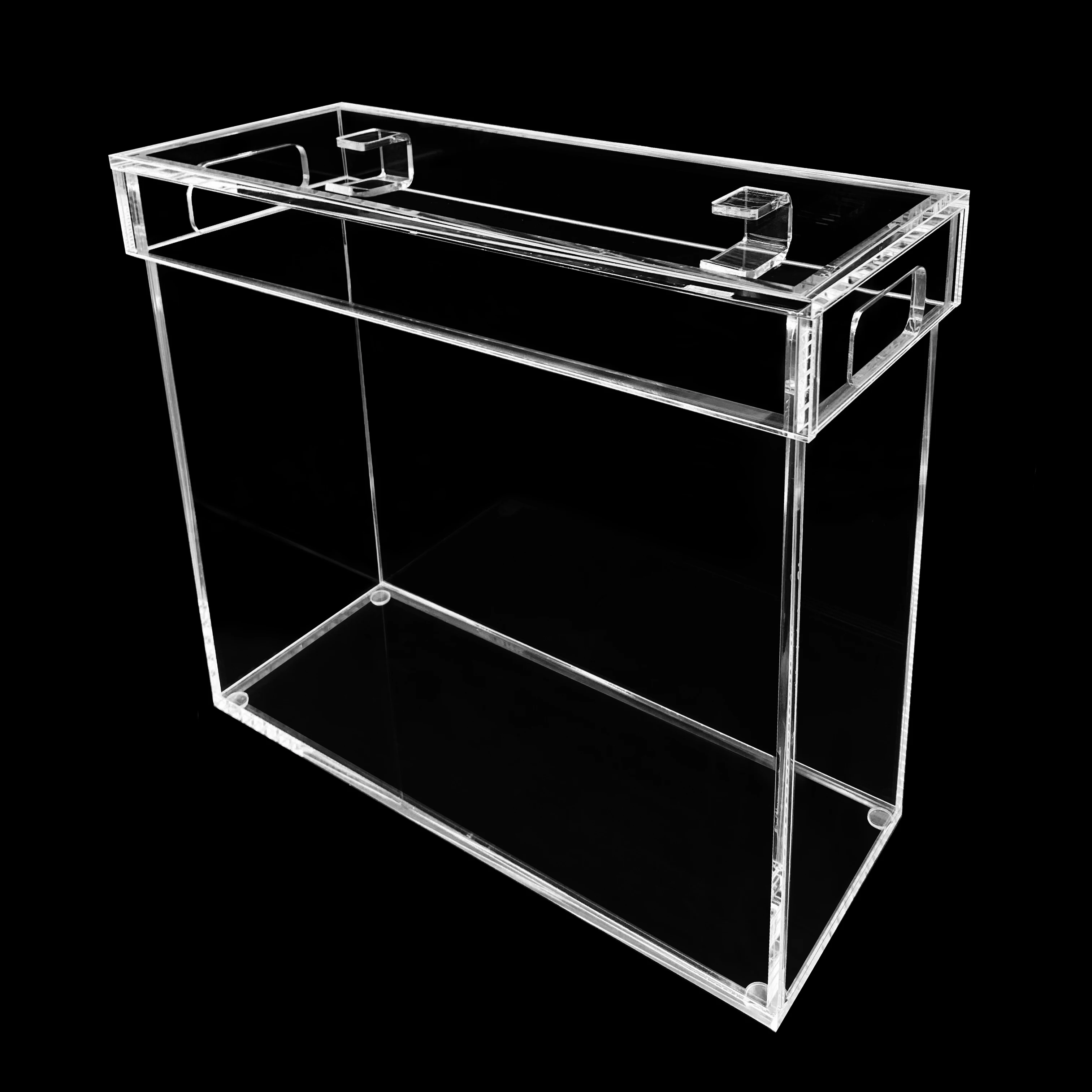 Acrylic Handbag Dustproof Display Box, High Light Transmittance. Simple And Noble Design Sense.