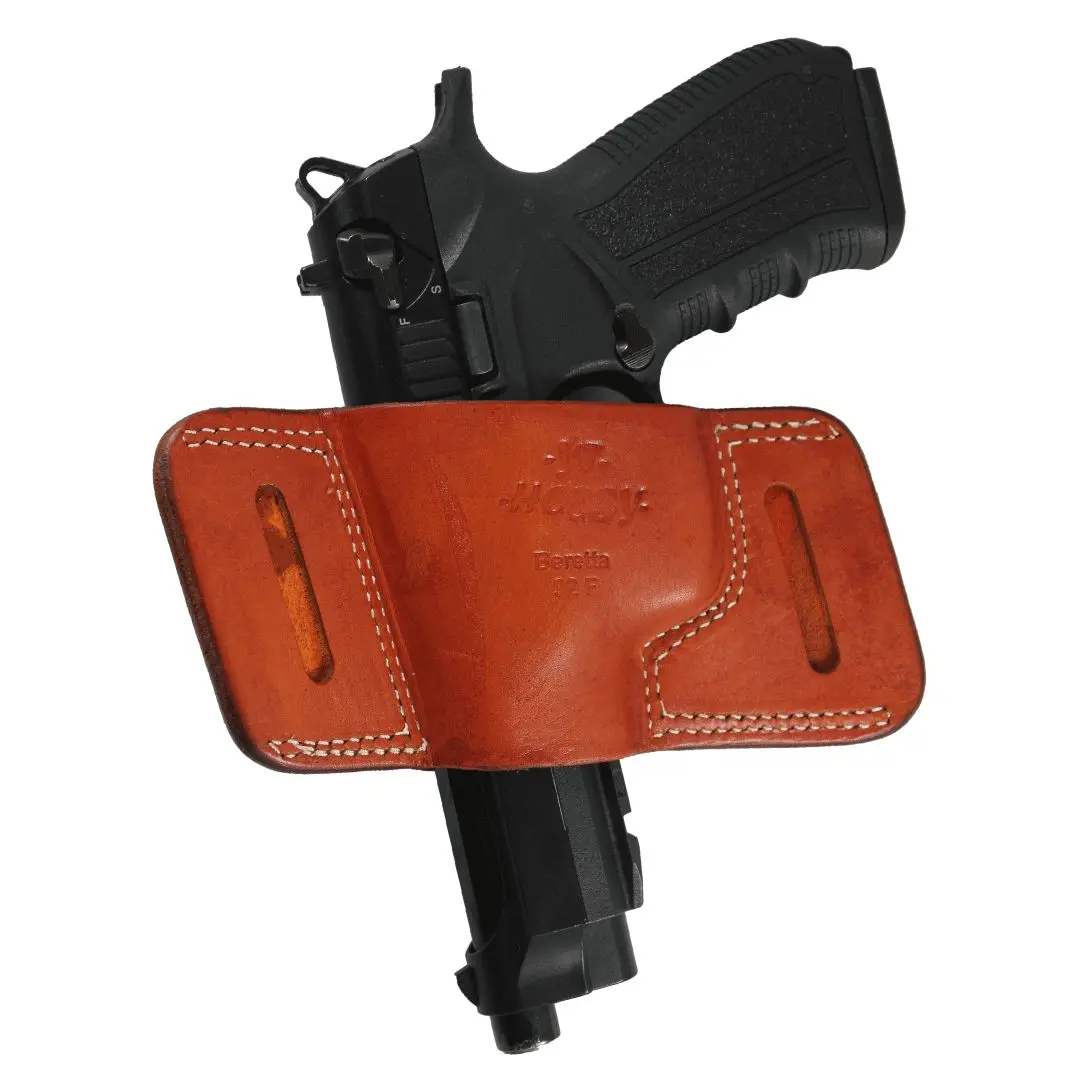 YT HOBBY S & W M & P 2,0 cuero de vaca auténtico, funda de arma de fuego hecha a mano, con dibujo rápido, OWB