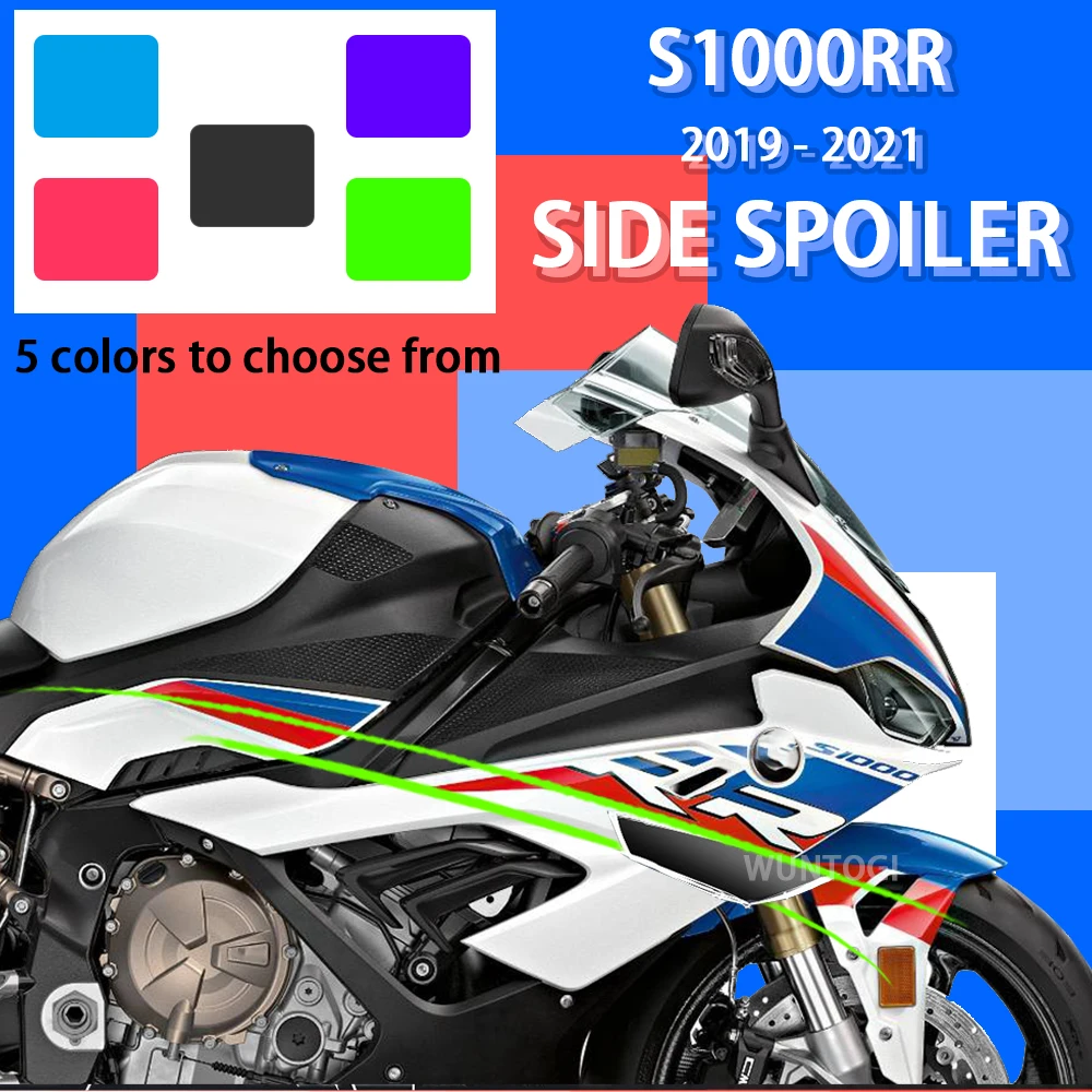 

Дефлектор для BMW S1000RR S 1000 RR S1000 RR, боковой спойлер Downforce, спортивные спойлеры, боковой дефлектор, аэродинамическое фиксированное крыло