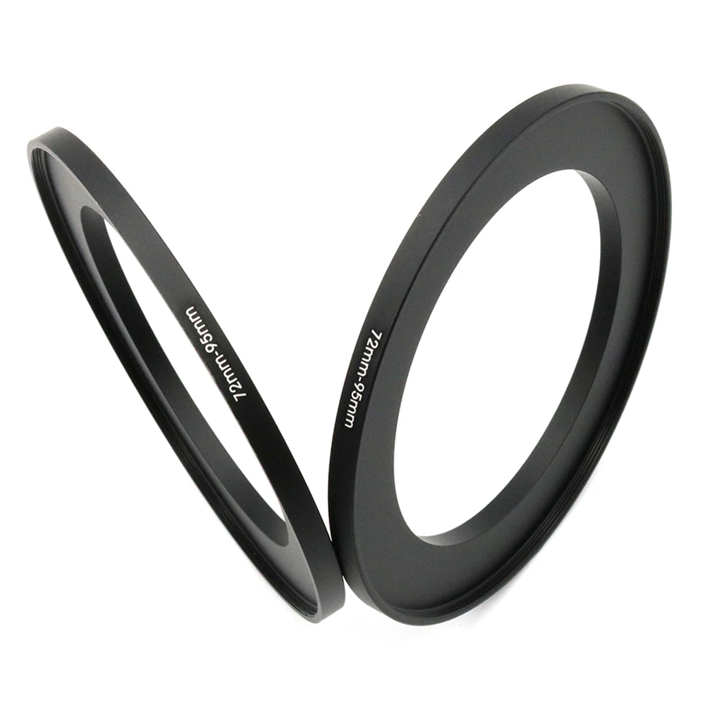 72มม.-95มม./72มม.-105มม.2ชิ้นโลหะ Step Up แหวนกรองอะแดปเตอร์แหวน