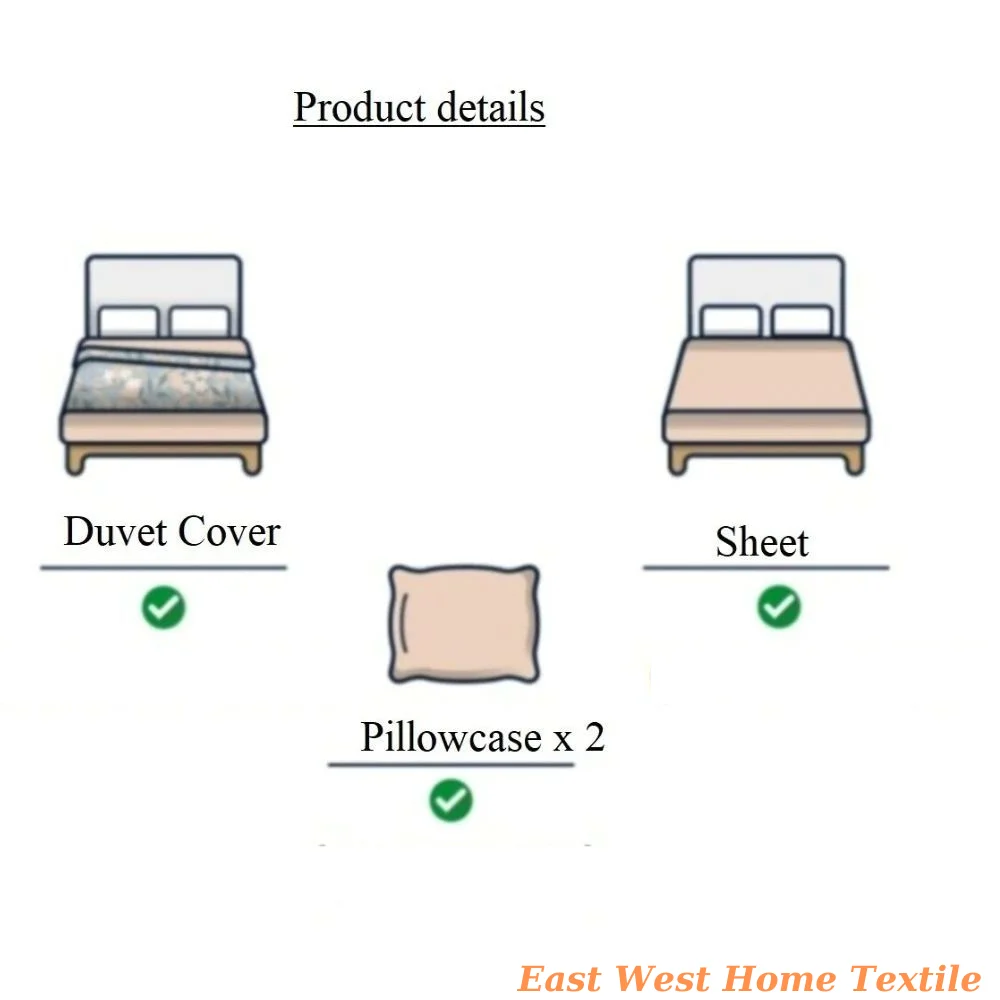 Cotton Duvet Cover, Sheet, Pillowcase Set 220x240Cm Soft Pink Jacquard Plain 100gsm Economic Antiperspirant Fabric Home Textile