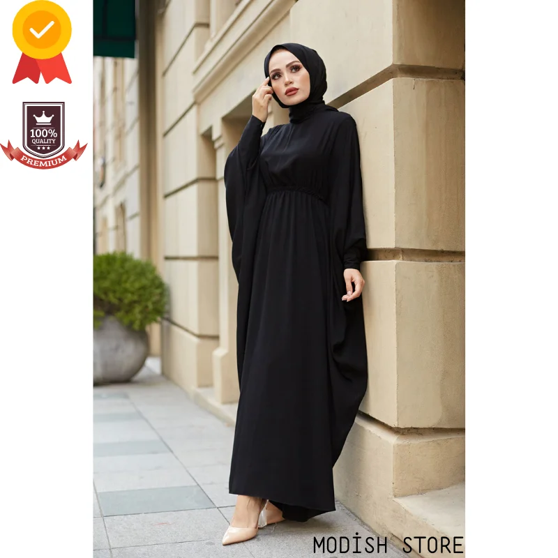 2021 Abaya Dubai Turkey Premium High Quality Muslim Dress Women Kaftan Modest Clothing Ramadan Women\'s Dress Islam