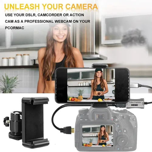 Imagen 2 del producto Tarjeta de captura Hdmi HD de 1080p, 4k, tarjeta de captura de Audio y vídeo, interruptor de Ps4, adaptador de tarjeta LiveCapture, Tv, Dvd, Vhs, dispositivo de captura en vivo