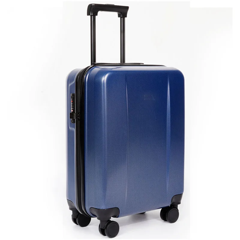 20 Inch Reizen Pc Luxe Mini Koffer Op Stille Wielen Trolley Rollende Rits Bagage Tas Boarding Case Valies Gratis Verzending