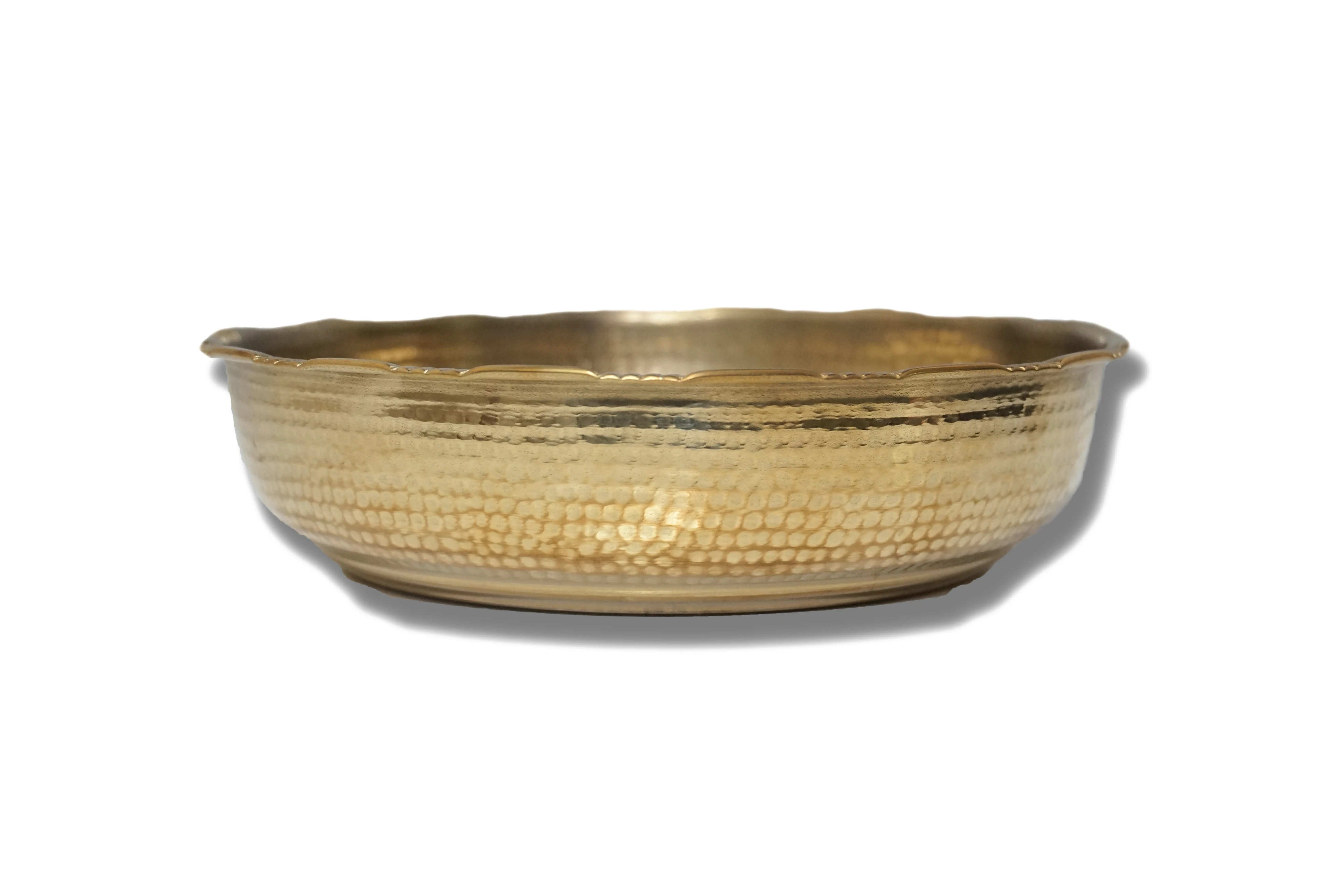 Super Brass Hand Hammered Patterned Brass Hammam Bath Bowl For bath Use Decorative Accessory Bath accessories by Allforhamam