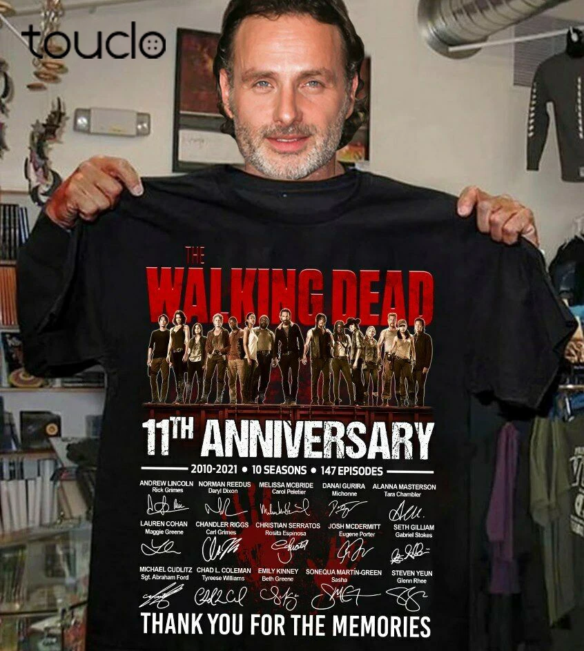 The Walking Dead 11th anniversary 2010-2021 10 сезонов 147 серий футболка