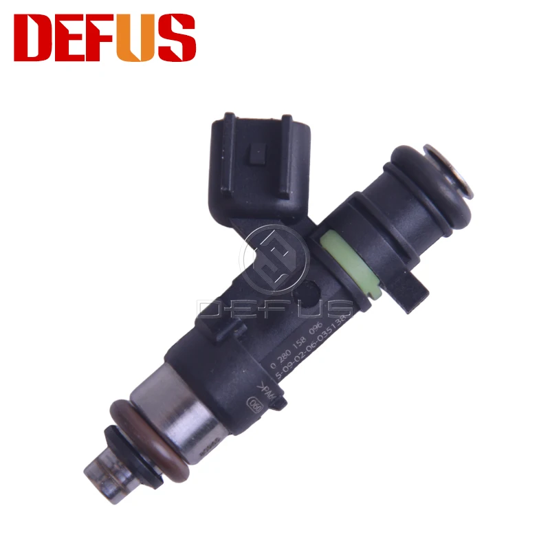 

DEFUS 5pcs Fuel Injector Nozzle OE 0280158096 For Vol-vo T5 2.5L Turbo 8653891 2004-2016 30757534 0280158315 Bico Injection New