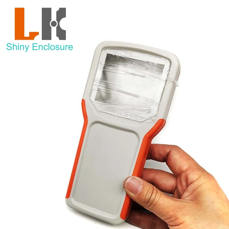 LK-HC37 4 AAA Plastic Electronic Enclosure Handheld Instrument Enclosure With Battery Holder Abs Housing163x80x30mm